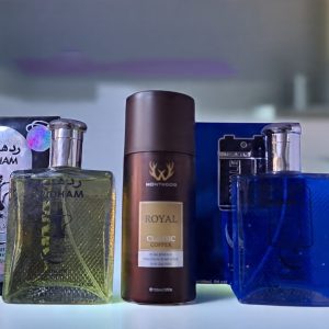 Dirham, Royale and Montwood (Three In One)